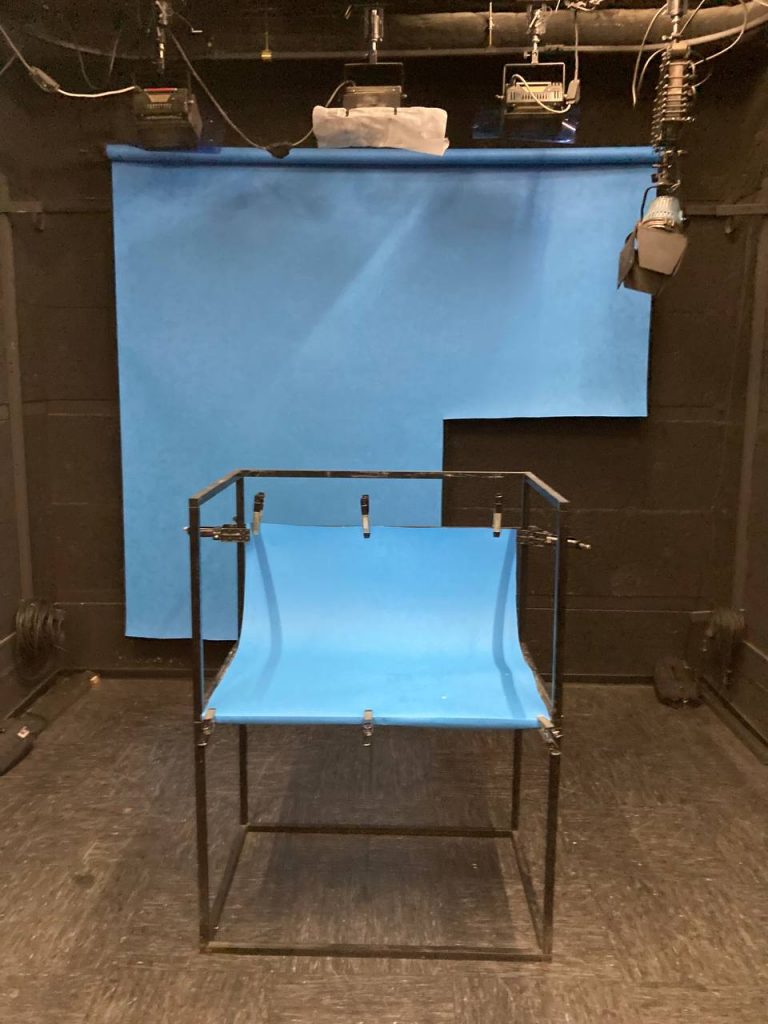 Die berühmte „blaue Pappe“